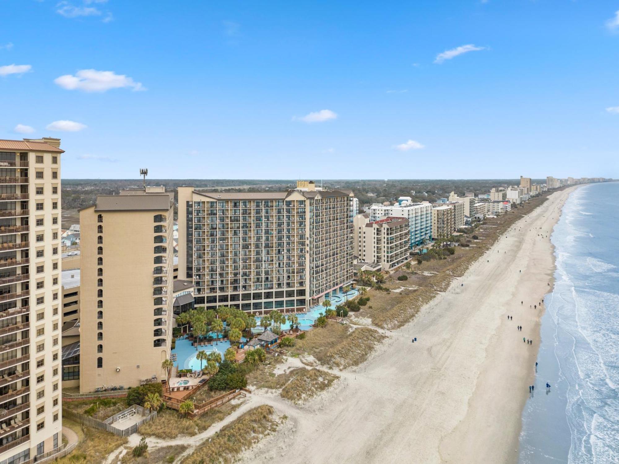 Апартаменты Luxury Ocean Front By Barefoot Landing Миртл-Бич Экстерьер фото
