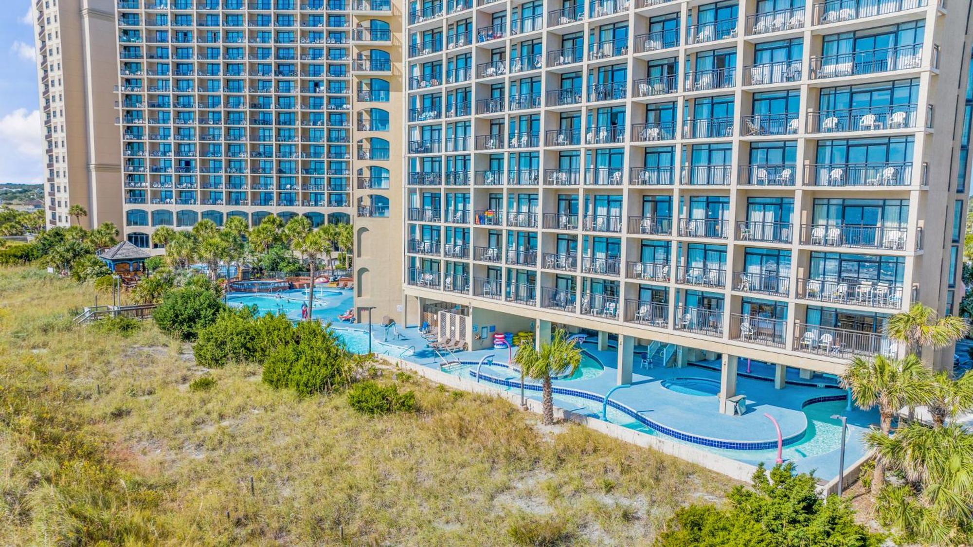 Апартаменты Luxury Ocean Front By Barefoot Landing Миртл-Бич Экстерьер фото