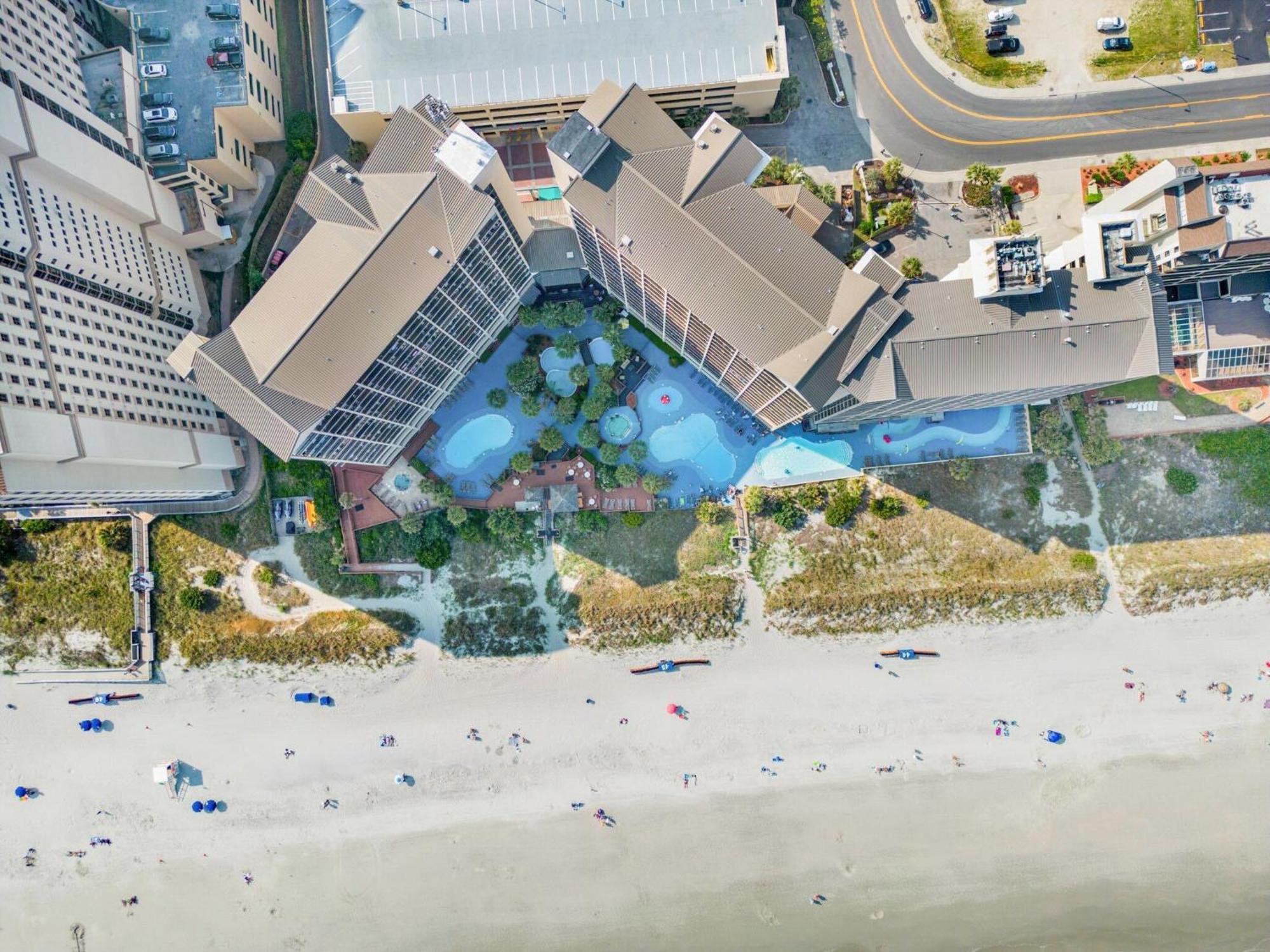Апартаменты Luxury Ocean Front By Barefoot Landing Миртл-Бич Экстерьер фото